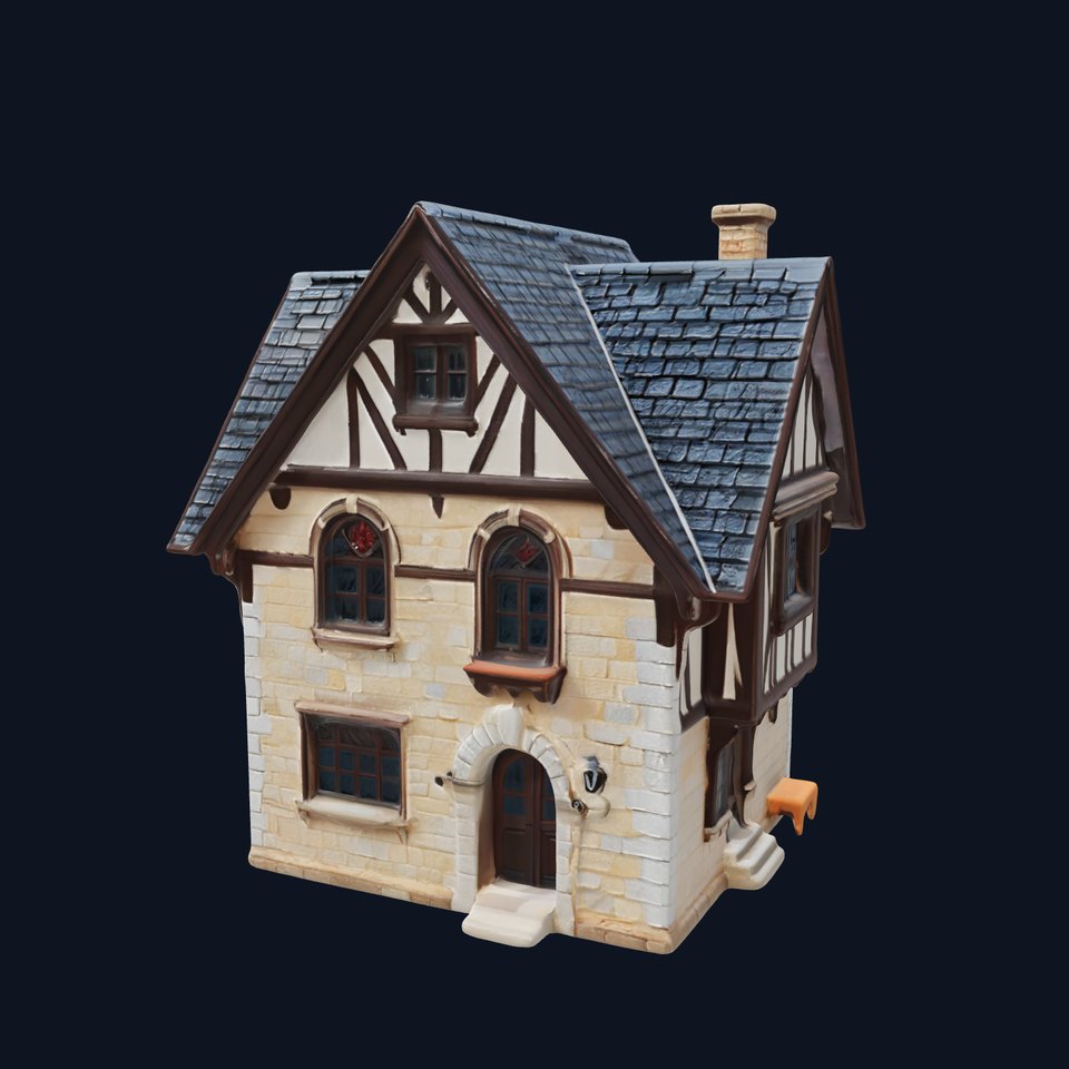 Medieval Tudor House Model Pack